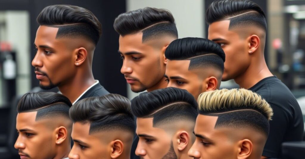 Fade haircuts for black men