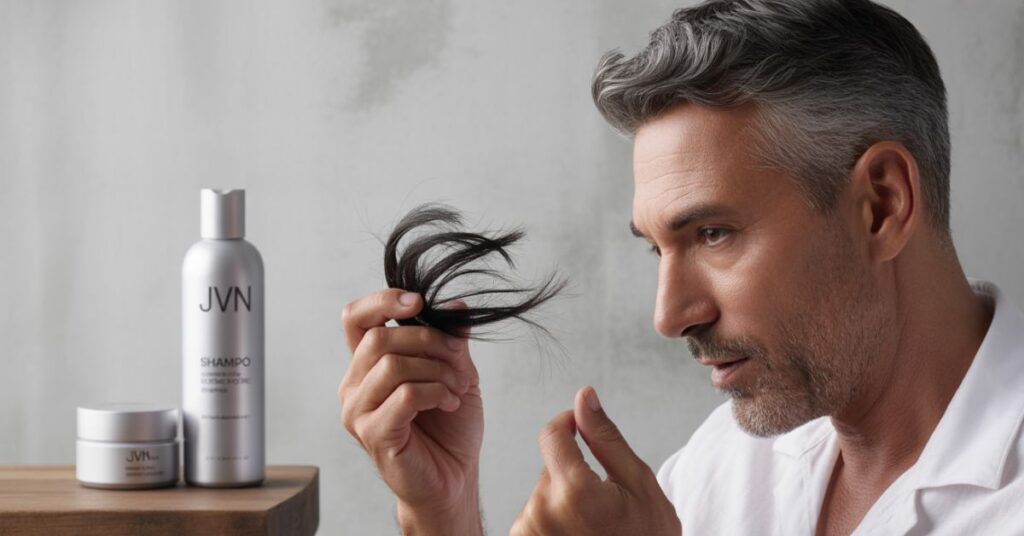 JVN shampoo and conditioner