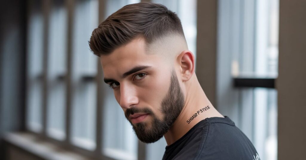 fade haircut men