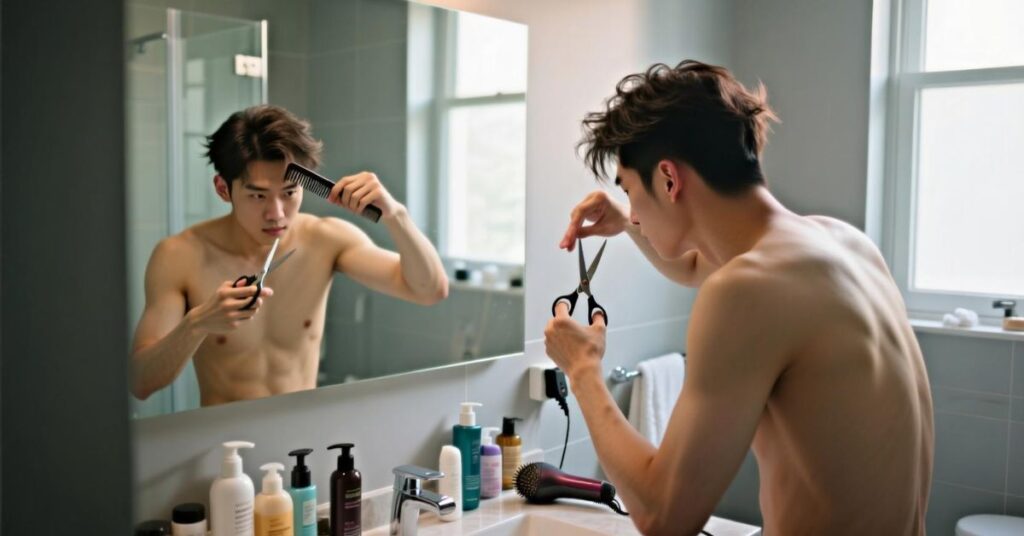 awkward stage of hair