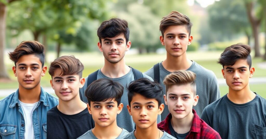 Haircuts for teenage guys