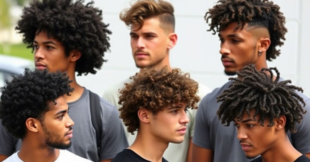 Attractive men's hairstyles