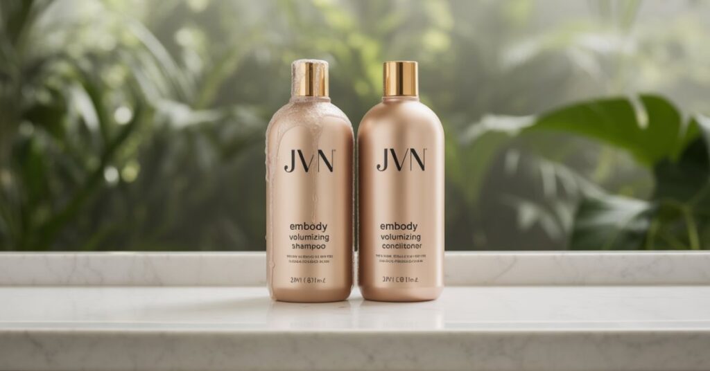 JVN shampoo and conditioner