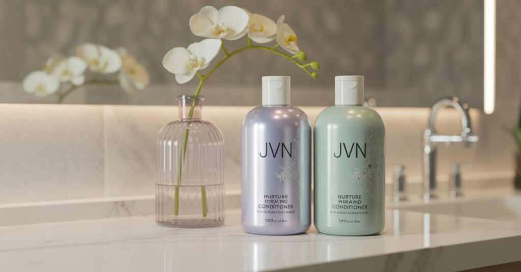 JVN shampoo and conditioner