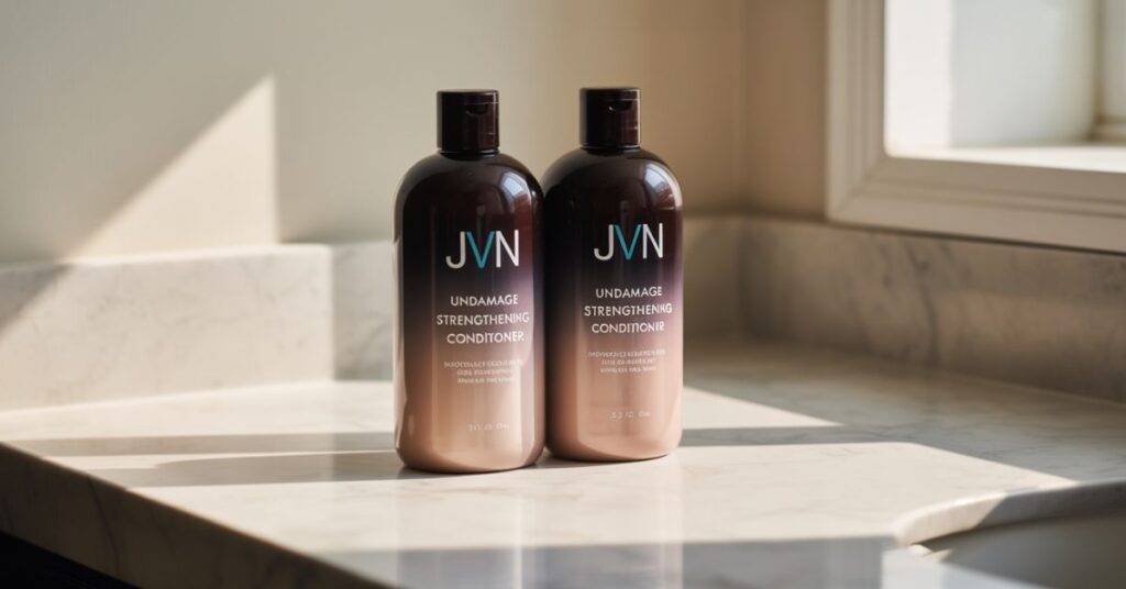 JVN shampoo and conditioner