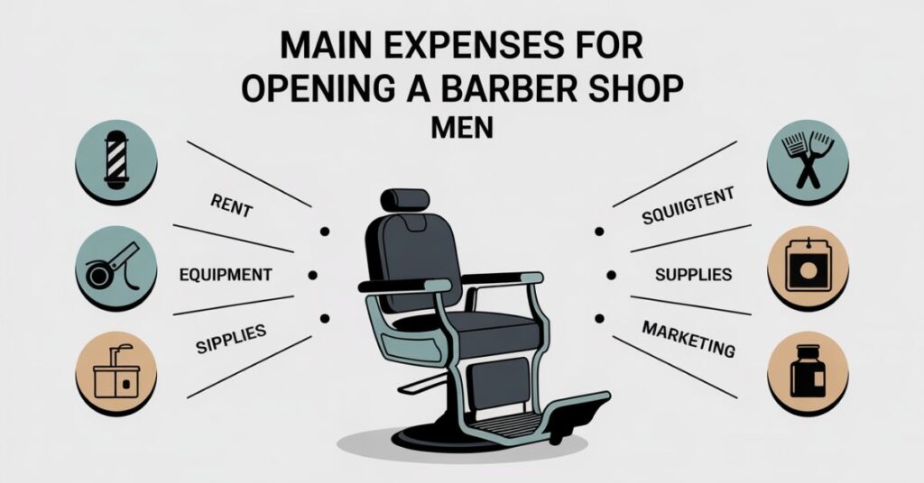 Cost to open a barber shop