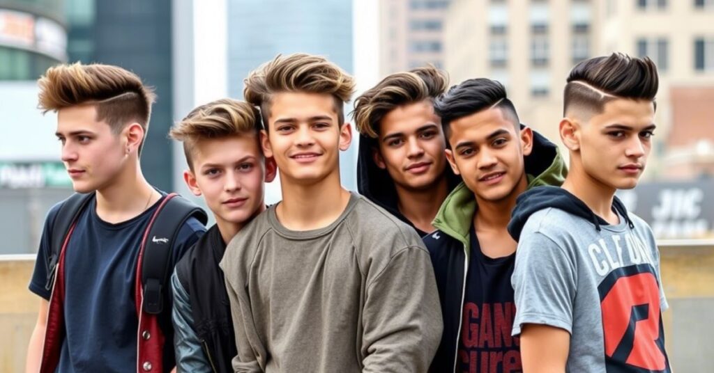 Haircuts for teenage guys