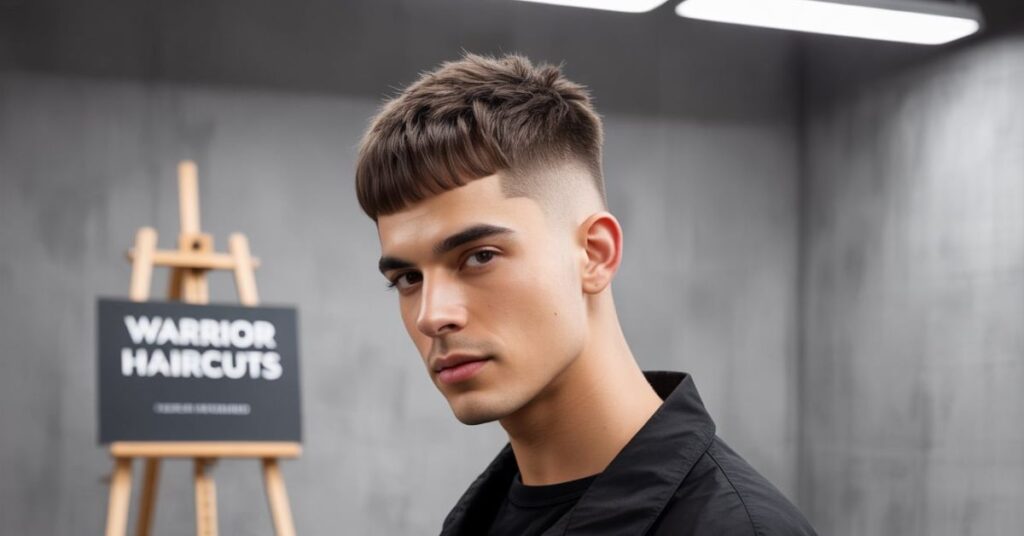 warrior haircut men