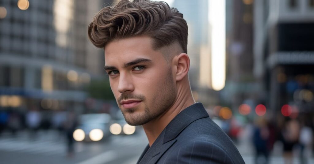 wavy haircuts men