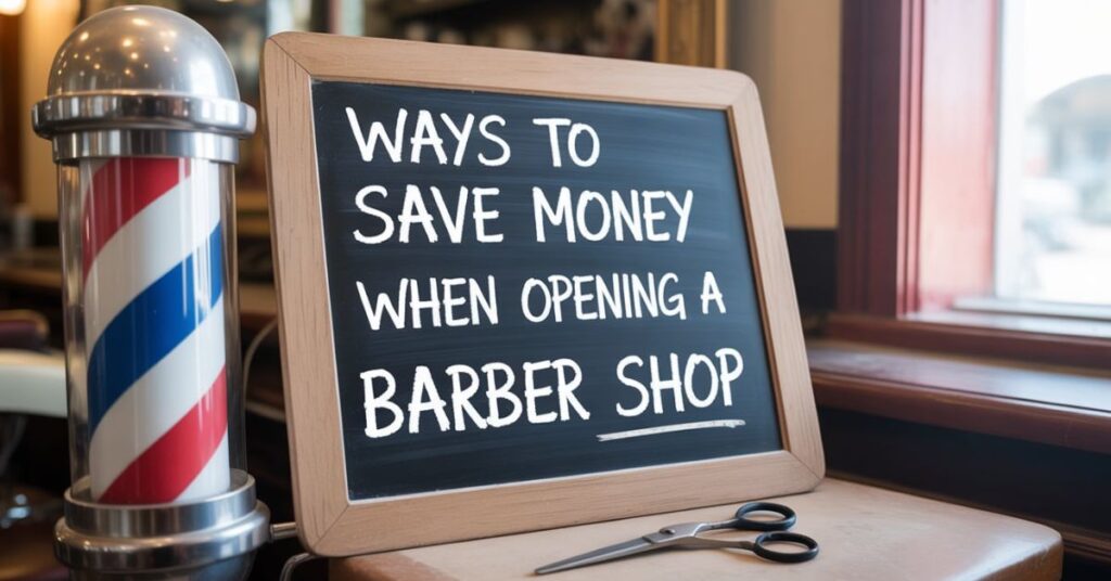 Cost to open a barber shop