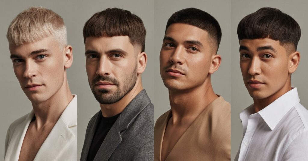 v haircut men
