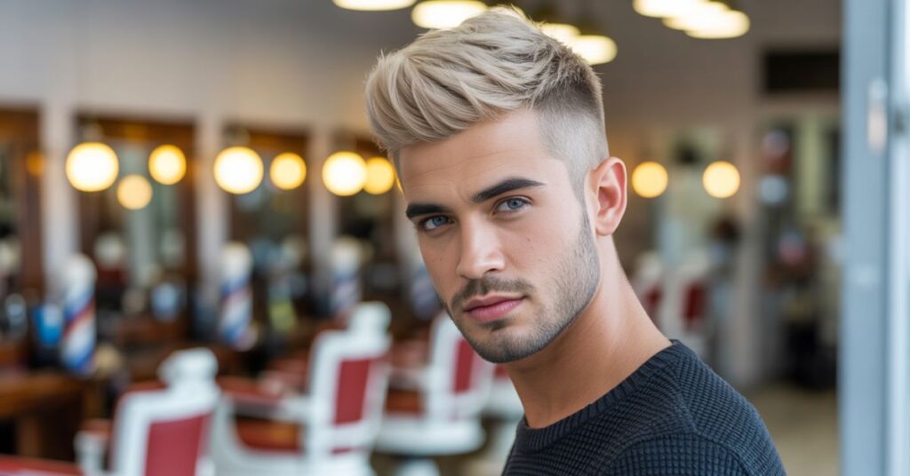 blonde mens haircuts