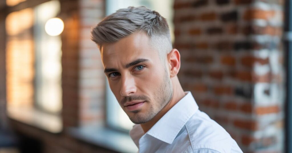 men's haircuts gray