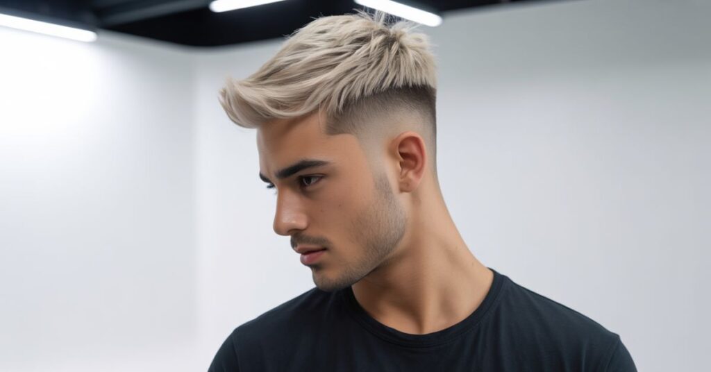 blonde mens haircuts