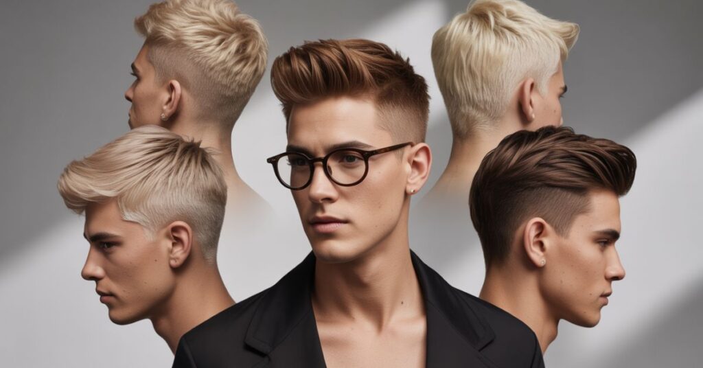 blonde mens haircuts