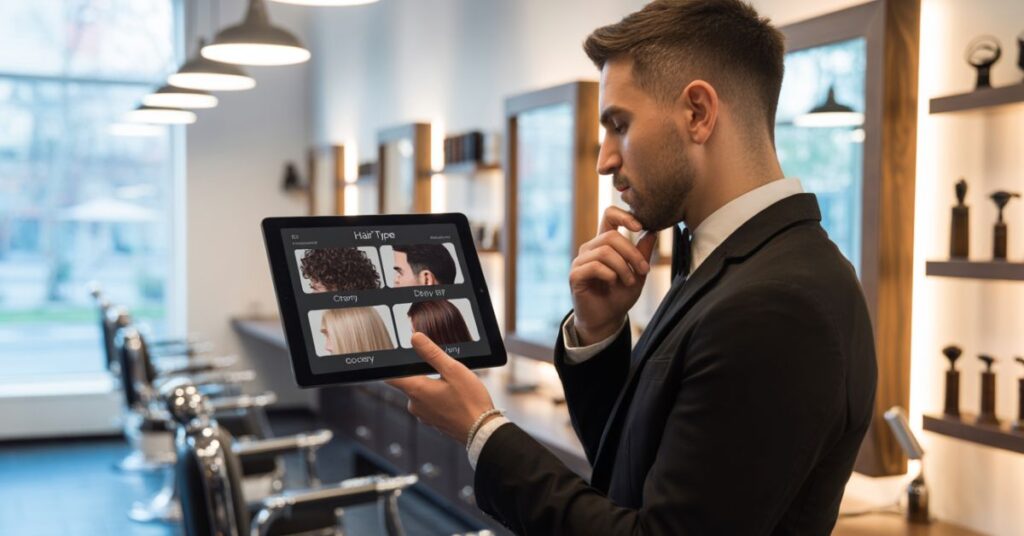 round face haircuts men