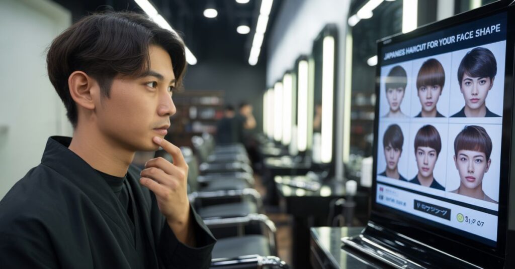 Japanese haircut men's