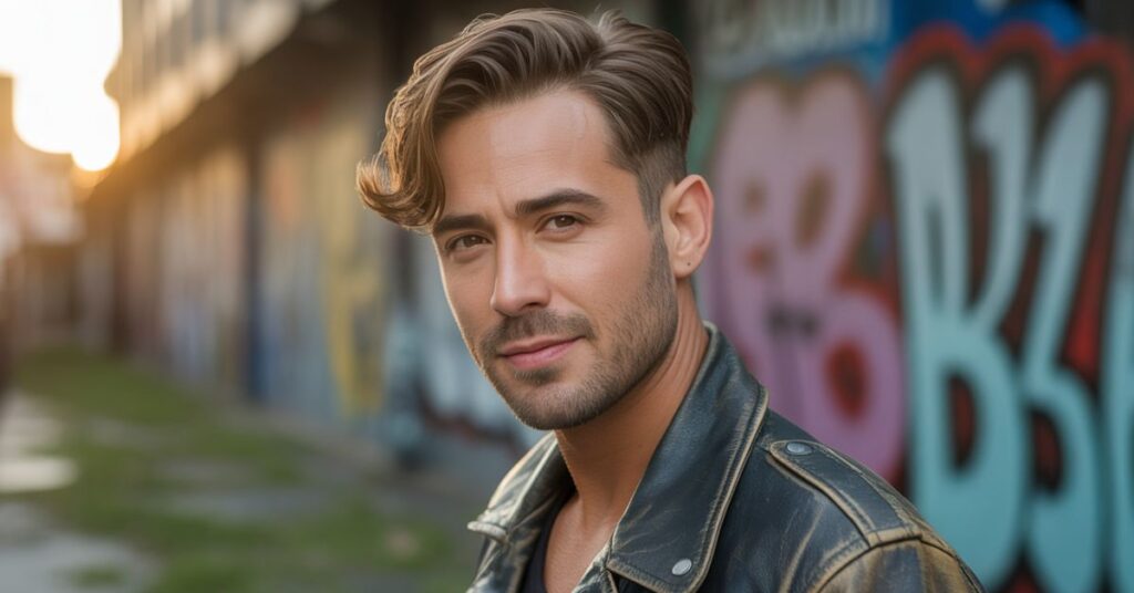 men's mullet haircut