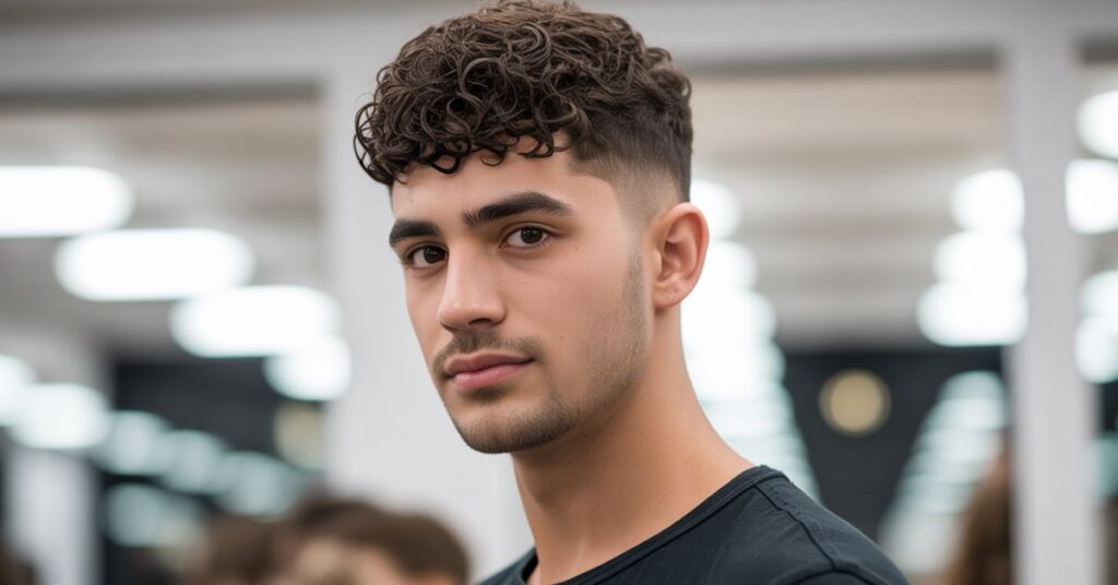 French crop haircut men