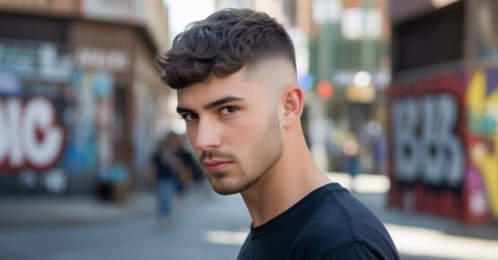 men's mullet haircut