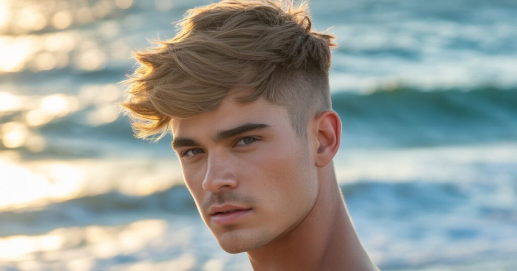 surfer haircut men