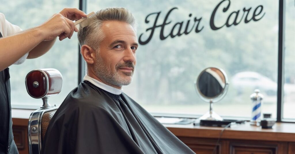 men's haircuts gray