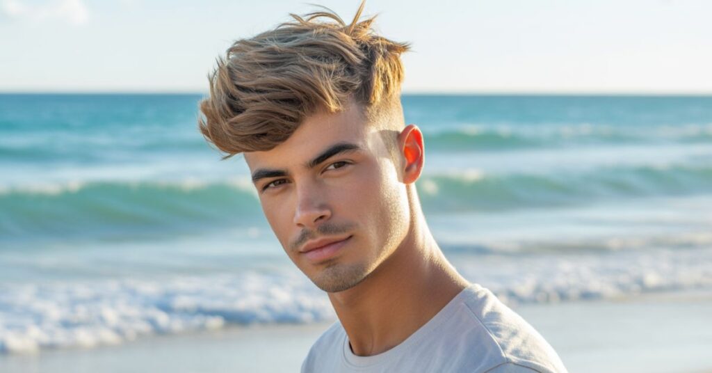 surfer haircut men