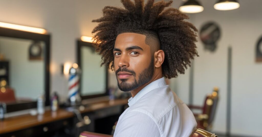 afro men's haircuts