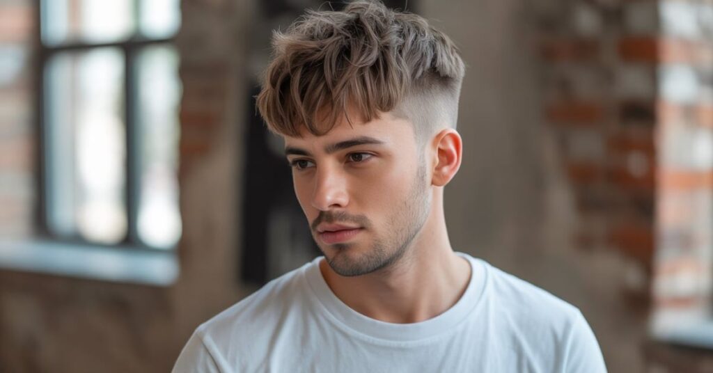 men's haircuts short messy