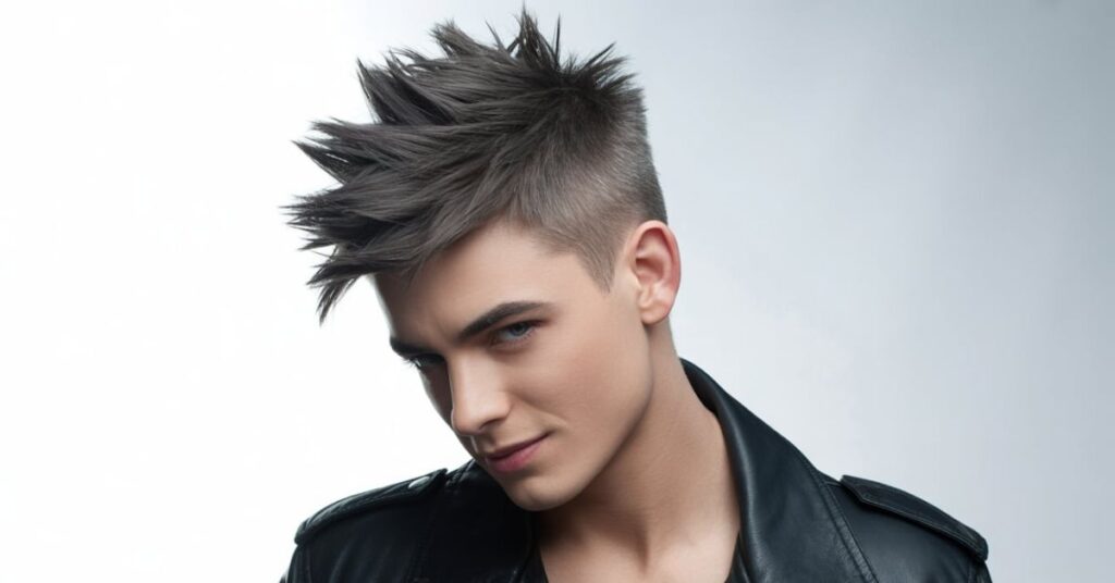 men's spiky haircuts