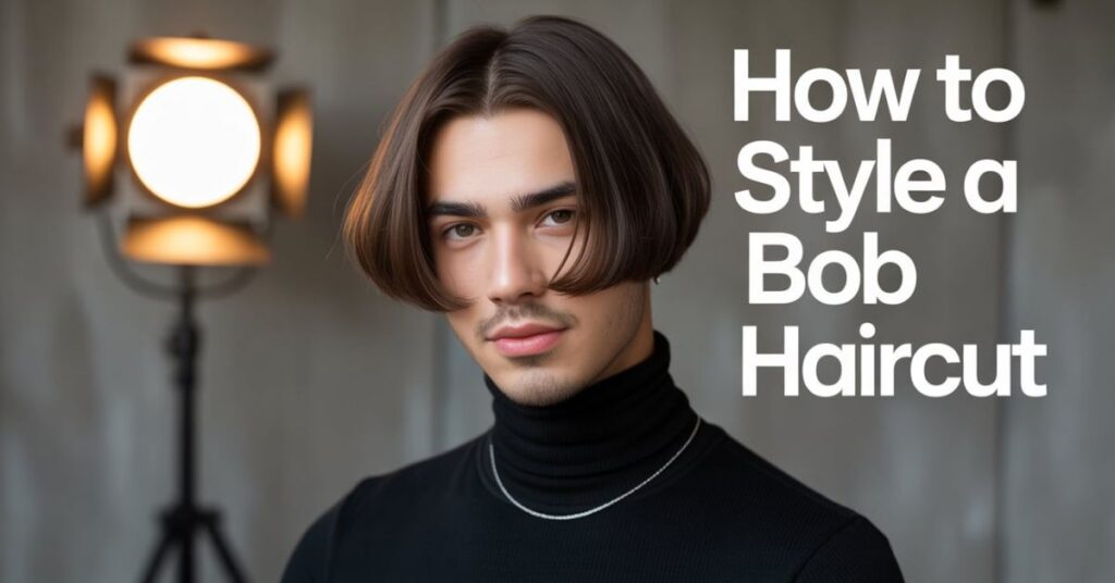 bob haircut men