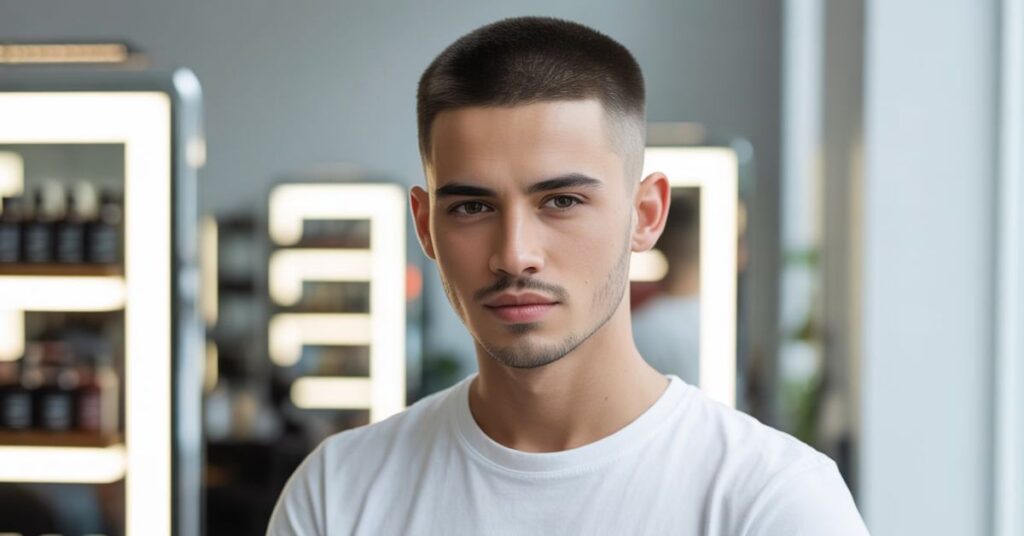 men's flat top haircut