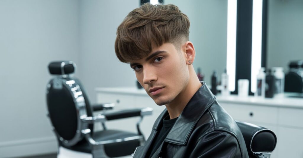 men's mullet haircut