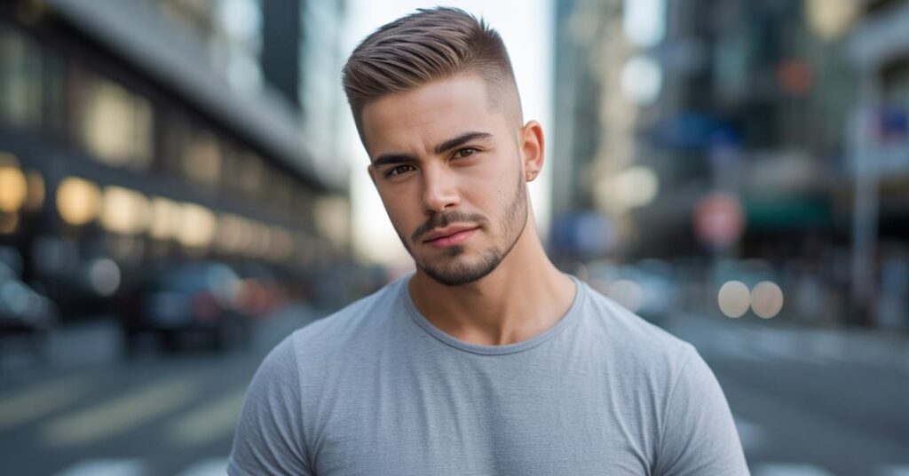 high tight haircut men