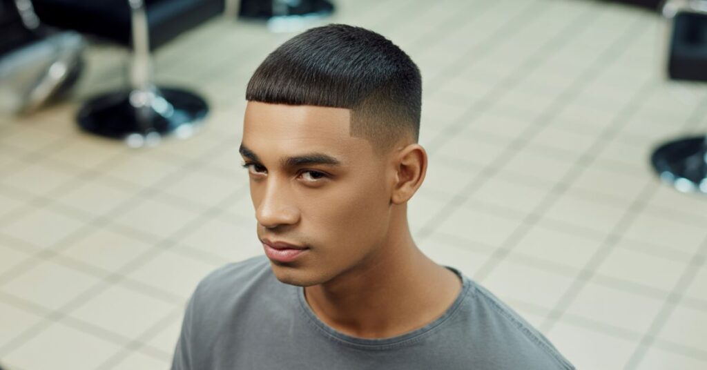 men's flat top haircut