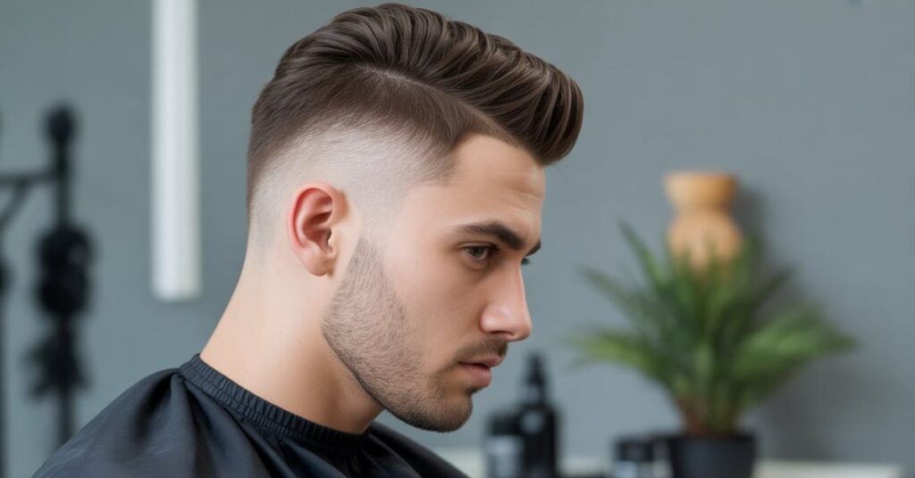 high tight haircut men