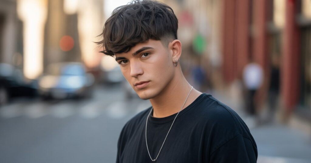 men's haircuts short messy