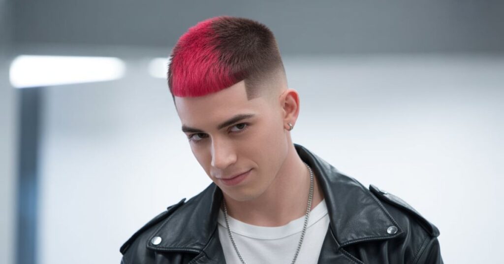 men's mullet haircut