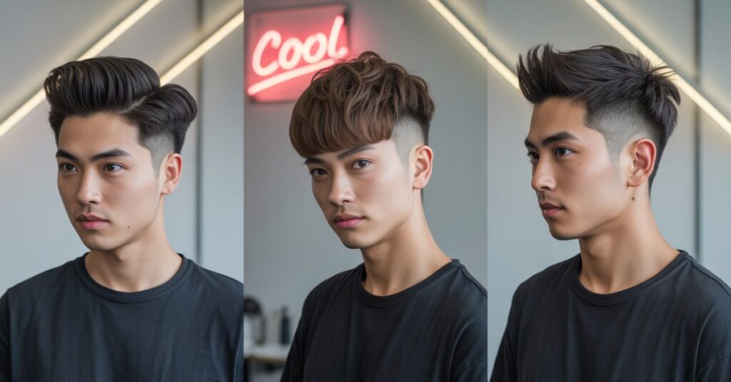 Japanese haircut men's