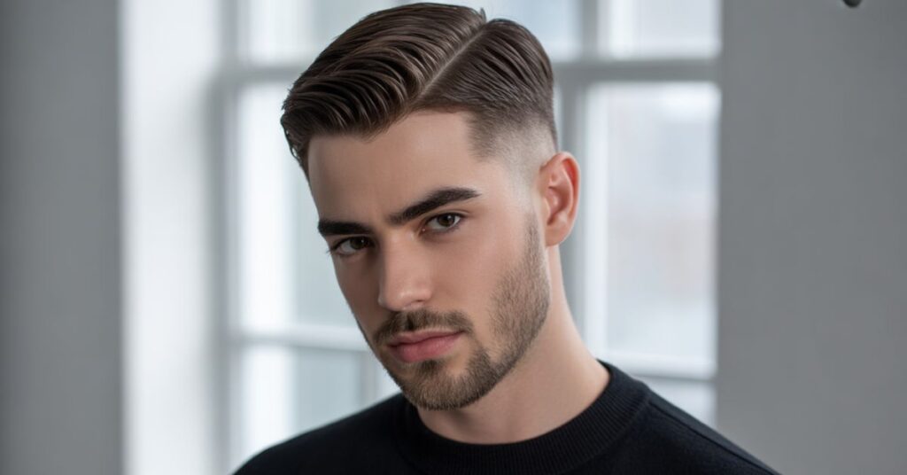 round face haircuts men