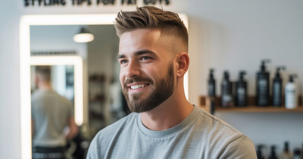 men's haircuts for fat guys