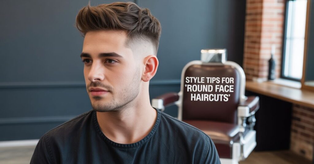 round face haircuts men