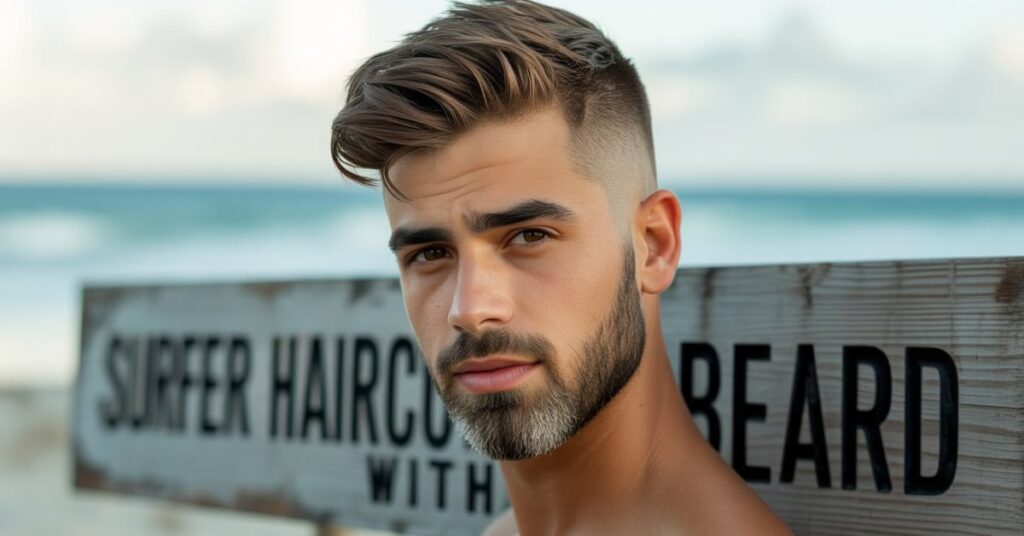 surfer haircut men