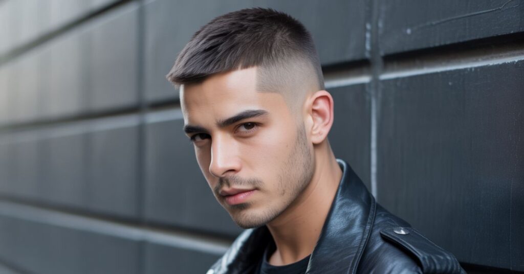 round face haircuts men