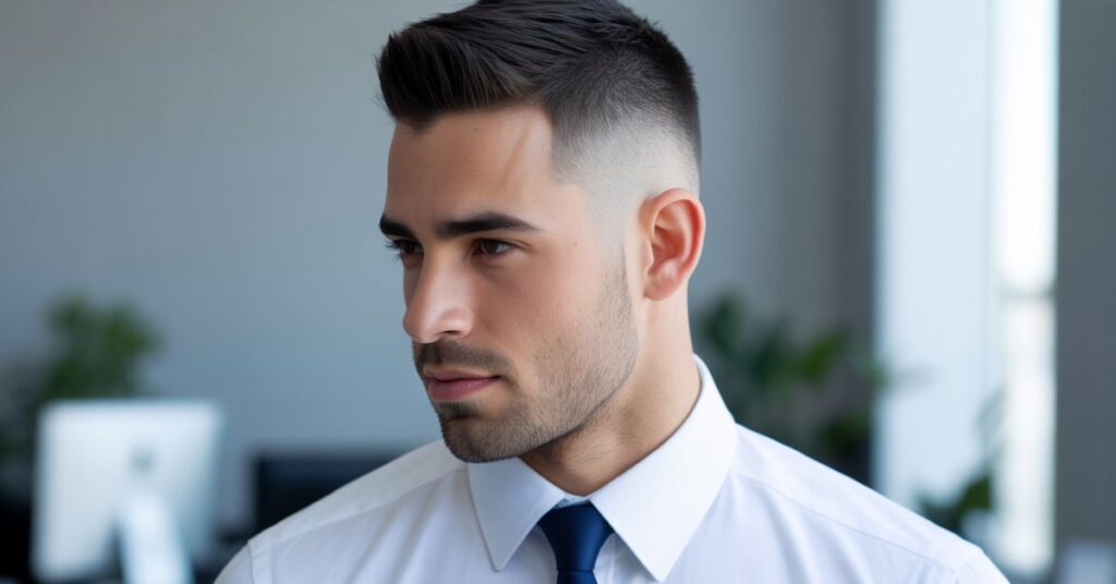 high tight haircut men