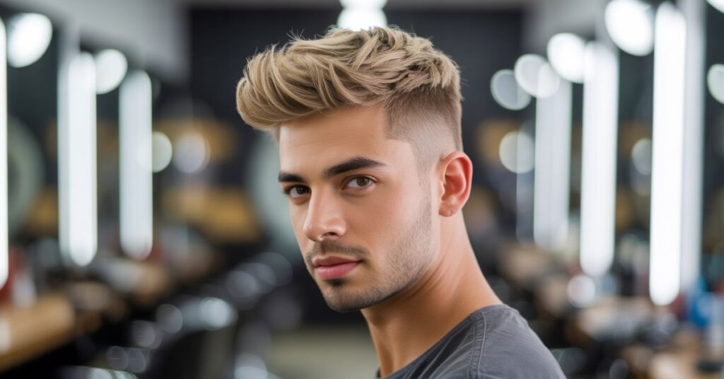 blonde mens haircuts