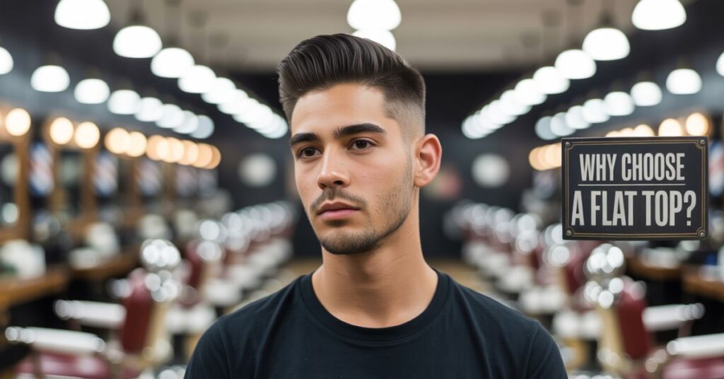 men's flat top haircut