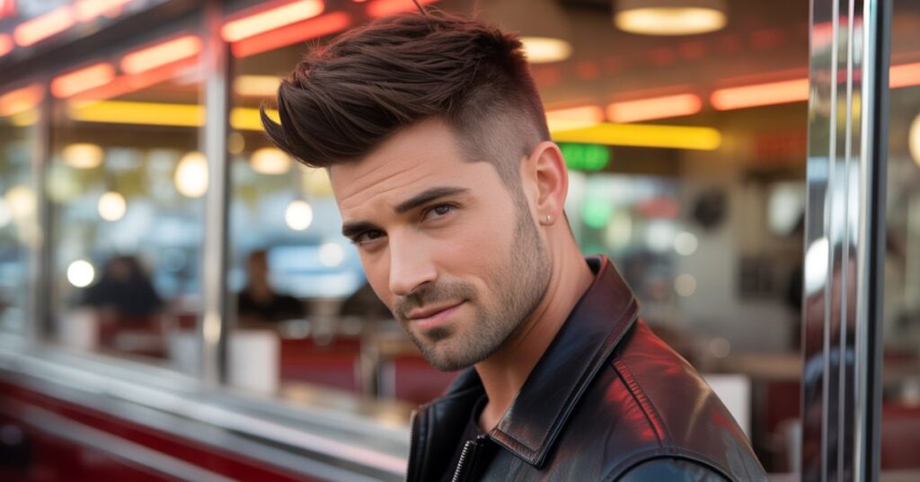 men's mullet haircut