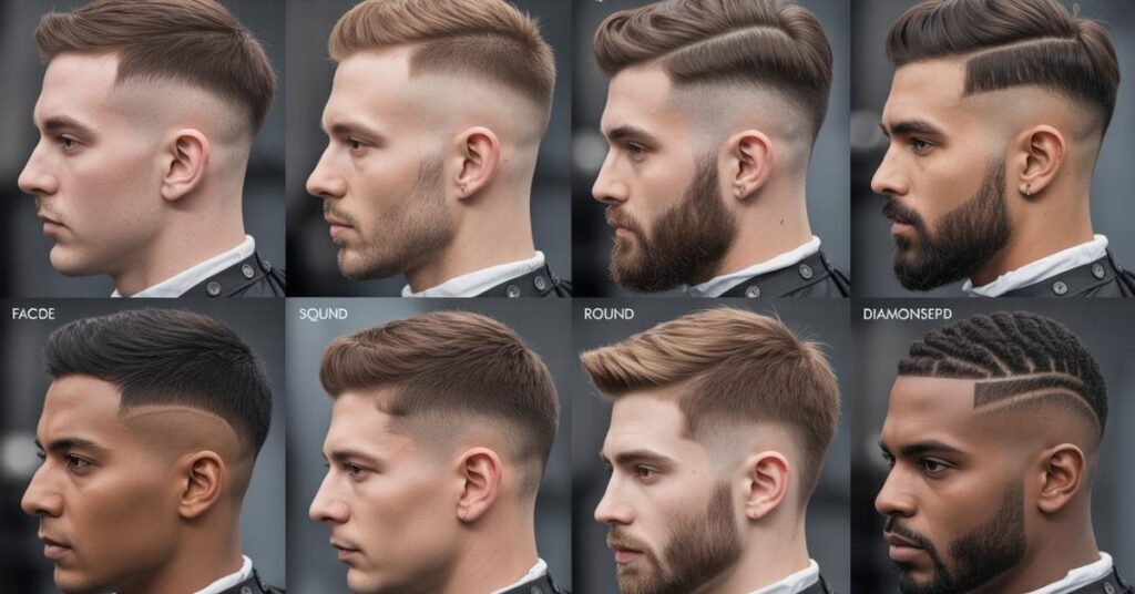 men's haircut high fade