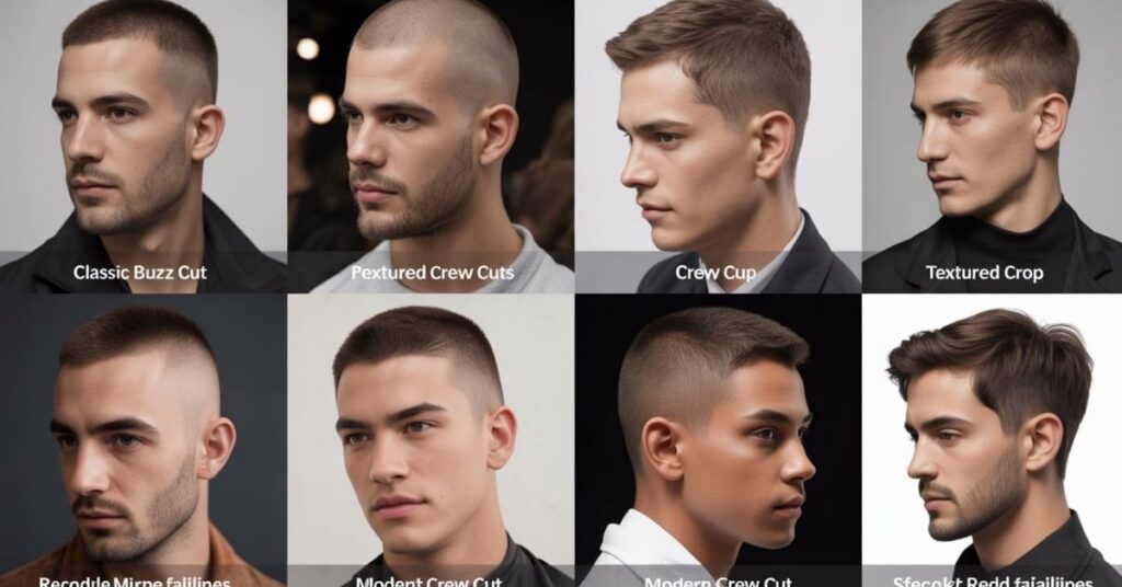 men's haircuts for receding hair